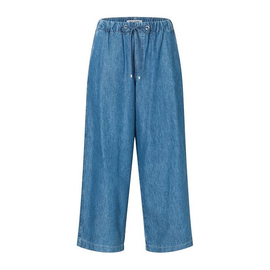 MAC • blauwe Wide cropped modern jeans