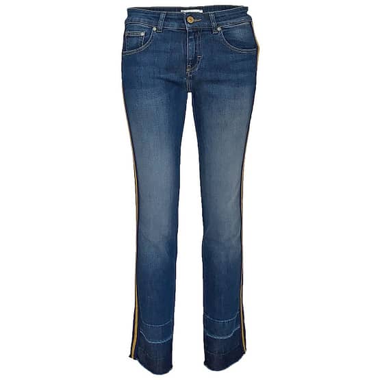 Essentiel • blauwe jeans Simmer met bies