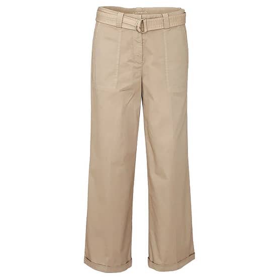 Cambio Sport • beige pantalon met rechte pijpen