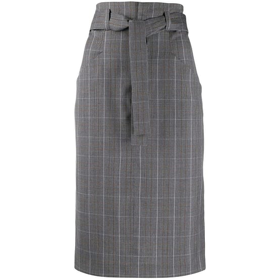 Isabel Marant Etoile • geruite wollen rok Vendel