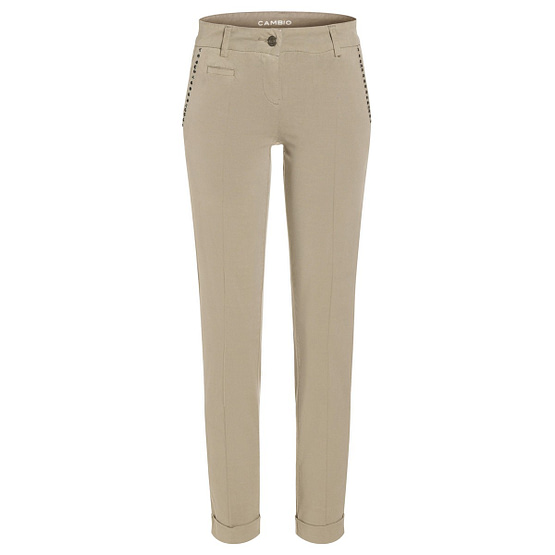 Cambio • taupe pantalon Stella