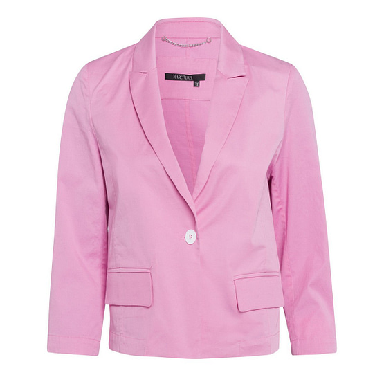 Marc Aurel • roze blazer met een knoop