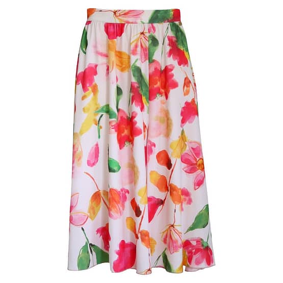 Verysimple • midi rok met bloemen