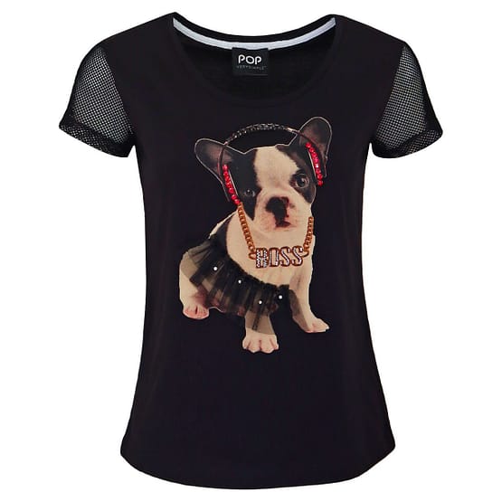 Verysimple • zwart shirt met hond