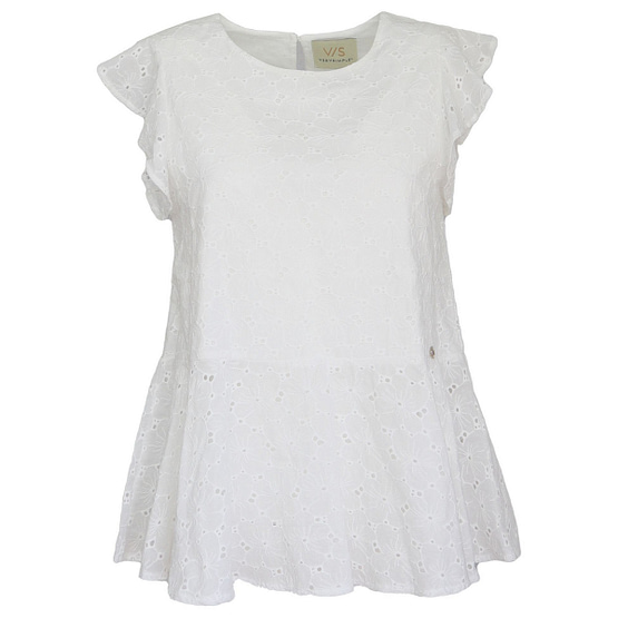 Verysimple • witte kanten top