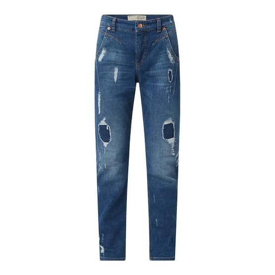 MAC • blauwe slim fit jeans RICH