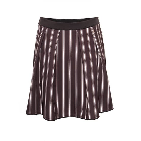 Patrizia Pepe • gestreepte mini rok