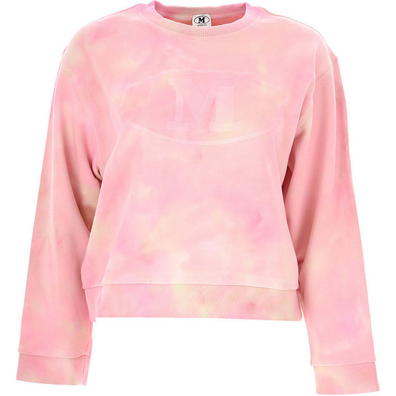 M Missoni • korte roze sweater met logo