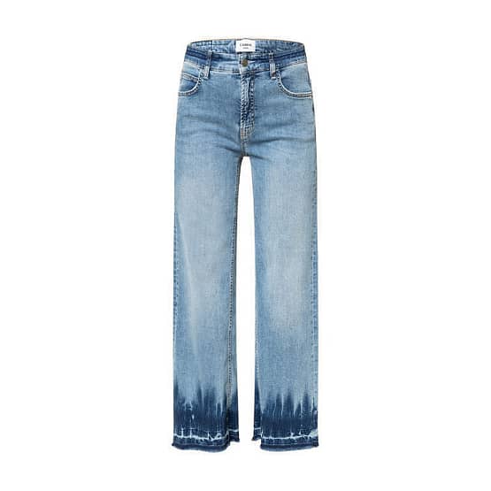 Cambio • blauwe jeans Celia met batik wassing