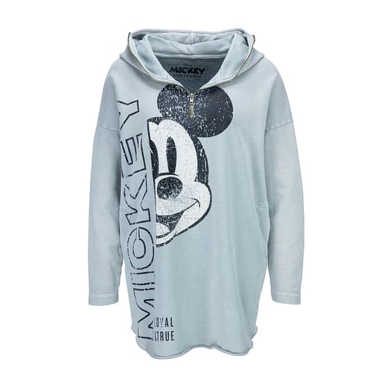 Frogbox • grijze sweater jurk met Mickey Mouse