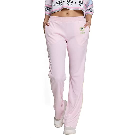 Chiara Ferragni • roze track pants met logo