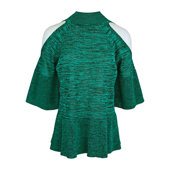 By Malene Birger • groene trui Forra met open schouders