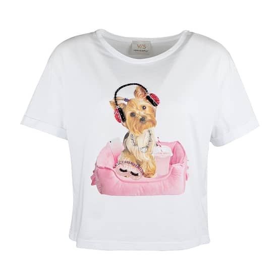 Verysimple • wit t-shirt met hond