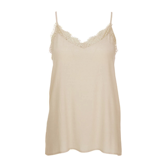 Frogbox • beige top met kant