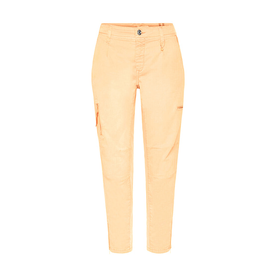 MAC • RICH cargo cotton broek licht oranje