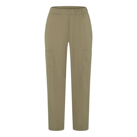 MAC • groene wijde broek Steffi Cargo