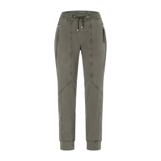MAC • relaxte broek Future Worker in vintage kaki