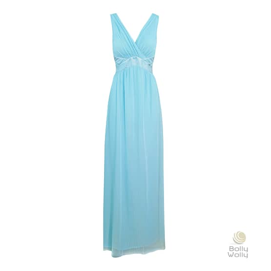 Rinascimento • lichtblauwe maxi jurk
