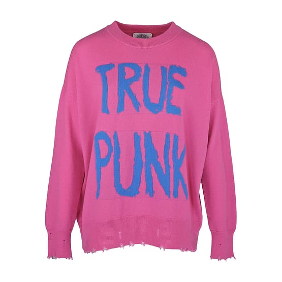 Frogbox • roze true punk trui