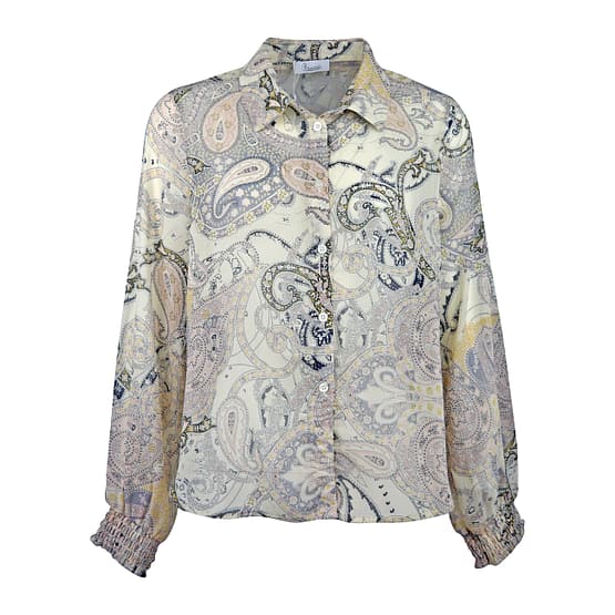 Princess goes Hollywood • ecru paisley blouse