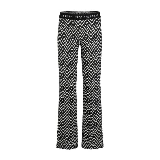 Cambio • pantalon Flower geo motief