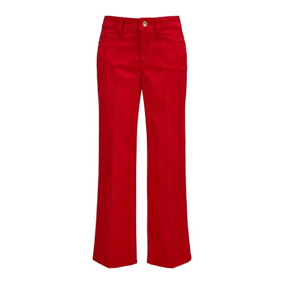 Cambio • rode ribfluwelen broek Francesca
