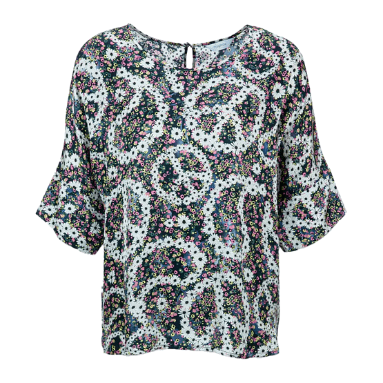 Frogbox • shirt met bloemen print