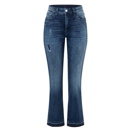 MAC • blauwe Dream Kick auth. open hem jeans