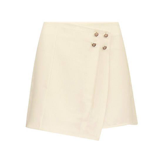 Explosion • beige shorts met overslag