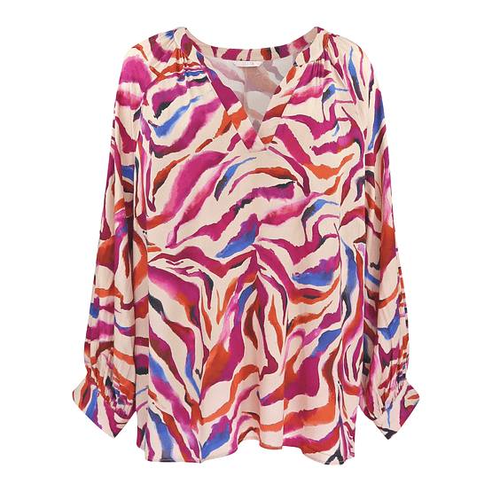 Senso • multicolor blouse Zebre