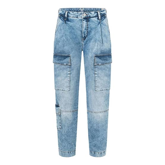 MAC • lichtblauwe Rich Cargo jeans