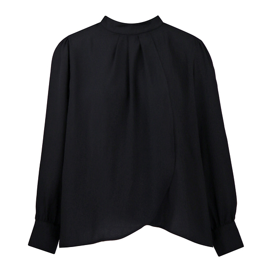 Due Amanti • zwarte overslag blouse