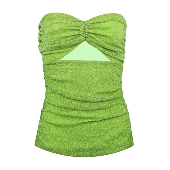 House of Amen • groene cut out top