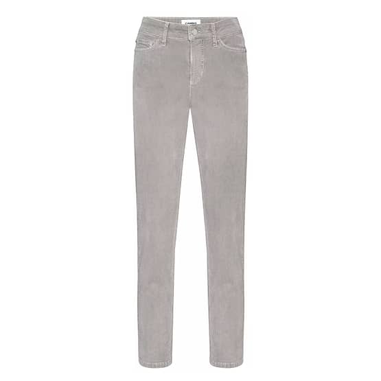 Cambio • grijze velvet Piper Cropped broek