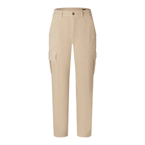 MAC • beige velvet Rich Cargo 2.0 broek