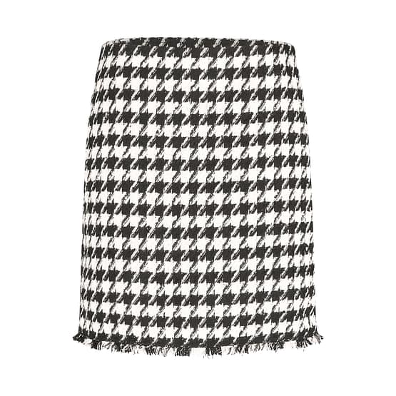 Marc Aurel • zwart wit bouclé mini rok