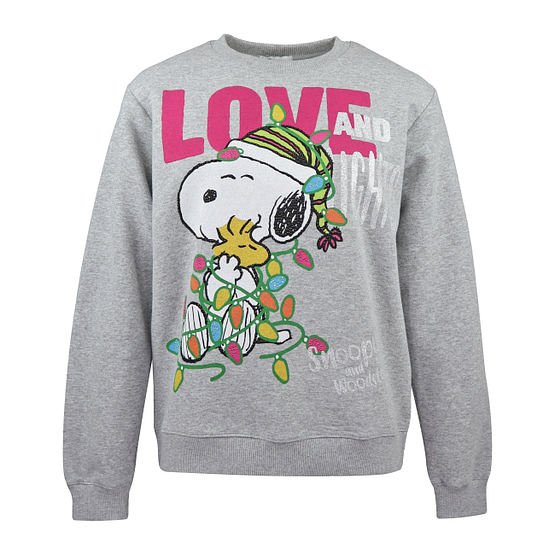 Princess goes Hollywood • grijze Snoopy sweater