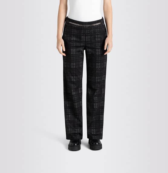 MAC • geruite Chiara sparkle pantalon