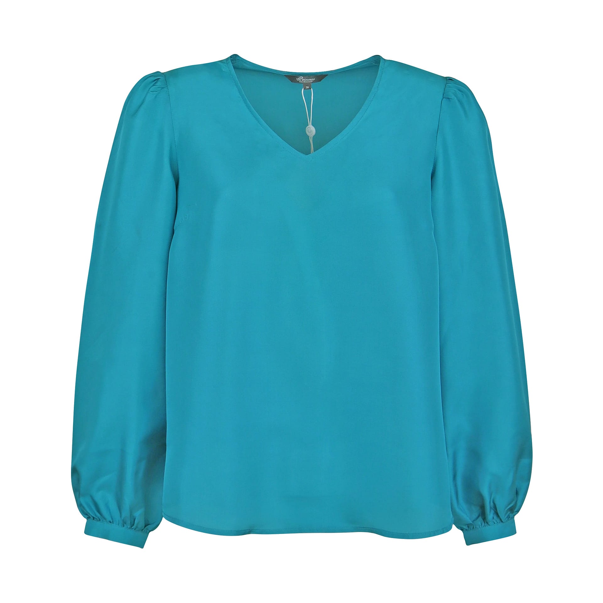 Princess Goes Hollywood • Zijden Blouse In Petrol • 36